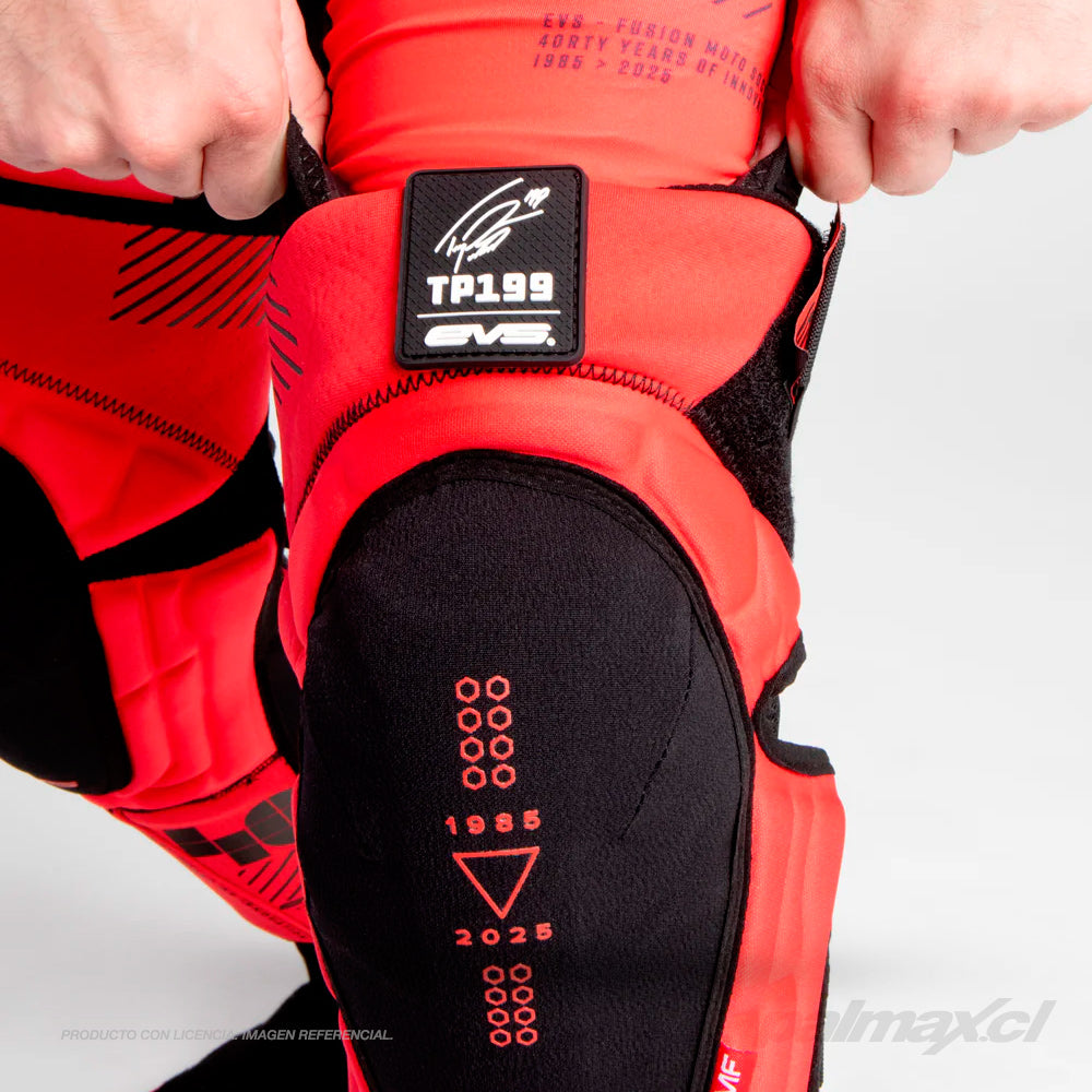 Rodilleras TP199 40° Aniversario Red | EVS